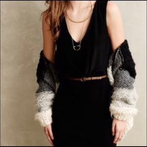 Anthropologie Bailey Blouson Jersey Sheath Dress